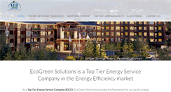 Desktop Screenshot of ecogreen-solutions.com